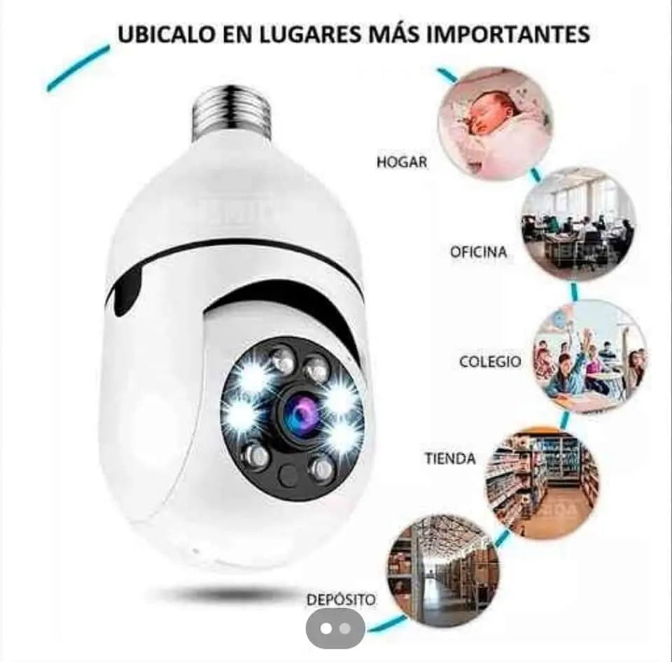 FOCO CAMARA WIFI 360 °