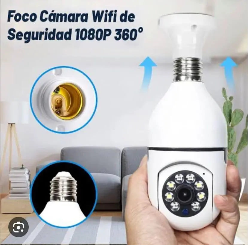 FOCO CAMARA WIFI 360 °